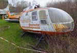 D-HMMM - MBB Bo 105C (minus rotors) awaiting restoration at the Internationales Luftfahrtmuseum, Schwenningen - by Ingo Warnecke