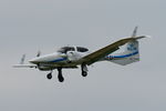 PH-KFB @ EGSH - Landing at Norwich. - by Graham Reeve