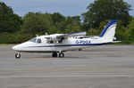G-PDGX @ EGLK - Vulcanair P68C-TC Victor at Blackbushe. Ex OY-GNS - by moxy