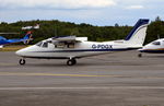 G-PDGX @ EGLK - Vulcanair P68C-TC Victor at Blackbushe. Ex OY-GNS - by moxy