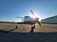 C-GTZW @ CEF3 - A beautiful flying example of a Piper Tomahawk - by Perry Rasmussen