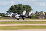 N29UB @ KOSH - MIG29 with the parachute landing at OSH22!
