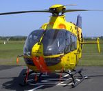D-HKUE @ EDKB - Eurocopter EC135P2+ 'Christoph 19'  EMS-helicopter of ADAC Luftrettung at Bonn-Hangelar airfield '2305