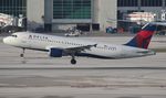 N349NW @ KMIA - DAL A320 zx MIA-DTW - by Florida Metal