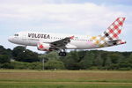 EC-NCB @ LFRB - Airbus A319-111, Landing rwy 25L, Brest-Bretagne airport (LFRB-BES) - by Yves-Q
