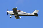 F-PGPS @ LFRB - Pennec Serge Gaz'aile SP-2, Take off rwy 25L, Brest-Bretagne airport (LFRB-BES) - by Yves-Q
