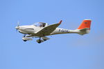 F-GTIC @ LFRB - Aquila A210 (AT01), Training flight, Brest-Bretagne airport (LFRB-BES) - by Yves-Q