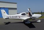 D-ECGE @ EDKB - Cirrus SR20 at Bonn-Hangelar airfield '2305 - by Ingo Warnecke