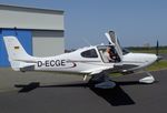 D-ECGE @ EDKB - Cirrus SR20 at Bonn-Hangelar airfield '2305