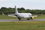 EC-MER @ LFRB - Airbus A320-232, Reverse thrust landing, Brest-Bretagne airport (LFRB-BES) - by Yves-Q