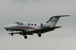 OE-FOG @ EGSH - Landing at Norwich. - by Graham Reeve