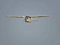 ZS-SOK - Landing at ABU Airstrip, Okavango Delta / Botswana - by Eva Prueckl