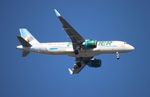 N378FR @ KMCO - FFT A32N Lewis zx CLE-MCO - by Florida Metal