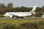 LZ-VAR @ LFRB - Embraer 190AR, Lining up rwy 25L, Brest-Bretagne Airport (LFRB-BES) - by Yves-Q