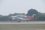 N473AB @ KOSH - This Beech A35 Bonanza arrived at Air Venture on July 25 2023. - by lk1250