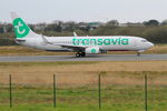 F-GZHN @ LFRB - Boeing 737-85H, Take off run rwy 07R, Brest-Bretagne airport (LFRB-BES) - by Yves-Q