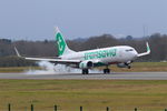 F-HTVI @ LFRB - Boeing 737-8K2, Landing rwy 07R, Brest-Bretagne airport (LFRB-BES) - by Yves-Q