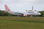 EC-NOY @ LFRB - Airbus 320-214, Taxiing rwy 25L, Brest-Bretagne airport (LFRB-BES) - by Yves-Q