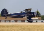 N154MW @ KOSH - Waco YMF-F5C - by Mark Pasqualino