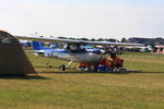 N150JJ @ KOSH - This Cessna 150 was at EAA Air Venture 2023 - by lk1250