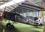 F-AZLM @ LFFQ - Fokker D VII replica at the Musee Volant Salis/Aero Vintage Academy, Cerny - by Ingo Warnecke
