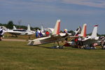 N888EZ @ KOSH - This Rutan Long Ez was at EAA Air Venture 2023