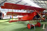 F-AYDR @ LFFQ - Fokker Dr I replica at the Musee Volant Salis/Aero Vintage Academy, Cerny