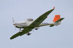 F-GTIC @ LFRB - Aquila A210 (AT01), Training flight, Brest-Bretagne airport (LFRB-BES) - by Yves-Q