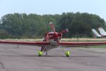 G-RYON @ EGSG - Taxiing to park at Stapleford Tawney, Essex - by Chris Holtby