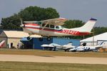 N3942Y @ KOSH - This Cessna Centurion in landing for EAA AirVenture 2023 - by lk1250