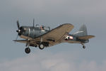 N82GA @ OSH - Douglas SBD-5 Dauntless, c/n: 54532, AirVenture 2023 - by Timothy Aanerud