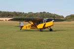 G-ACMA @ EGHP - G-ACMA 1934 DH85 Leopard Moth Popham - by PhilR