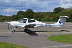 G-OCCN @ EGLK - Diamond DA-40D at Blackbushe. - by moxy