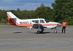 N1407J @ EGLK - Rockwell International 112A Commander at Blackbushe. - by moxy