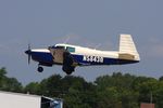 N5843Q @ KOSH - This Mooney M20 arrived for EAA AirVenture 2023 - by lk1250