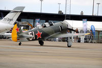D-FYAK @ RKE - D-FYAK at the Roskilde Airshow - by Erik Oxtorp