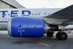 N37554 @ KSFO - CFMI LEAP-1B engine. SFO. 2023.