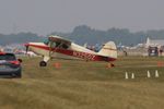 N3250Z @ KOSH - This Piper Tri Pacer taildragger arrived at EAA AirVenture 2023 - by lk1250