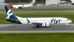 LN-FGG @ ENBR - Landing runway 17.