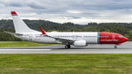 LN-NIG @ ENBR - Takeoff rwy. 17.