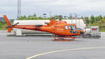 LN-OWH @ ENBR - Parked for the day.