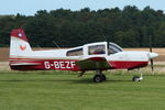 G-BEZF @ X3CX - Just landed at Northrepps.
