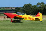 G-RVAN @ X3CX - Just landed at Northrepps.