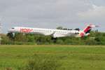 F-HMLJ @ LFRB - Bombardier CRJ-1000EL NG, Landing rwy 25L, Brest-Bretagne Airport (LFRB-BES) - by Yves-Q