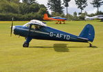 G-AFYD @ EGHP - Luscombe 8E Silvaire at Popham. Ex N25120 - by moxy