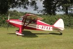G-ATXA @ EGHP - G-ATXA 1956 Piper PA-22-150 Carribean LAA Rally Popham 19.08.23 (4) - by PhilR