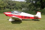 G-BFGK @ EGHP - G-BFGK 1957 SAN Jodel D117 LAA Rally Popham - by PhilR