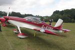 G-STRV @ EGHP - G-STRV 2022 VANS RV-14 LAA Rally Popham - by PhilR