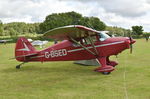 G-BSED @ EGHP - Piper PA-22-160 Tripacer at Popham. Ex N9404D - by moxy