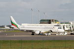 LZ-VAR @ LFRB - Embraer 190AR, Boarding ramp, Brest-Bretagne Airport (LFRB-BES) - by Yves-Q